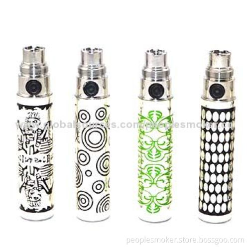 Ego E-cigarette Rechargeable Battery with 650/900/1,100mAh Capacity